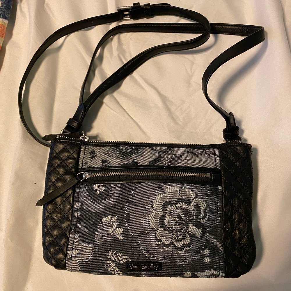 Vera Bradley | Foxwood Navy Carryall Small Crossbody Bag NWOT